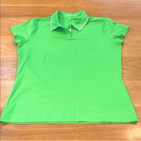 NIKE~Golf Tennis Polo Shirt~DriFit Wik Sports Wear - Picture 3 of 15